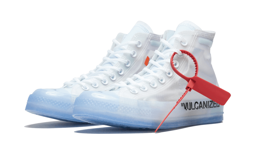 off white clear converse
