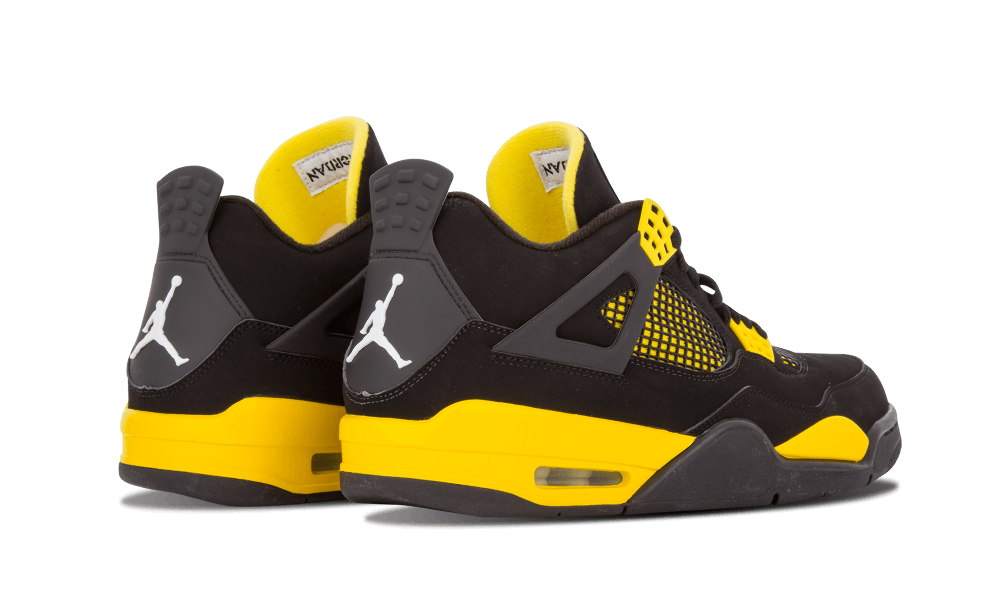 grey and yellow jordan 4