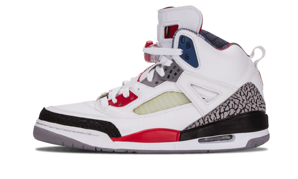 jordan spizike red and white