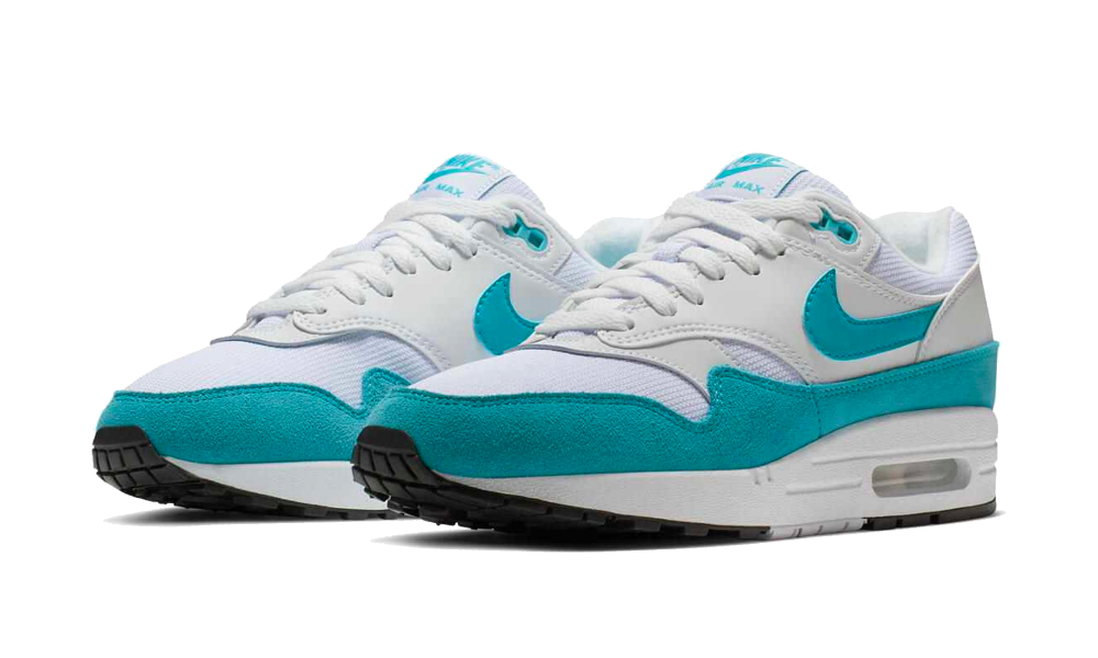 nike air max white and light blue