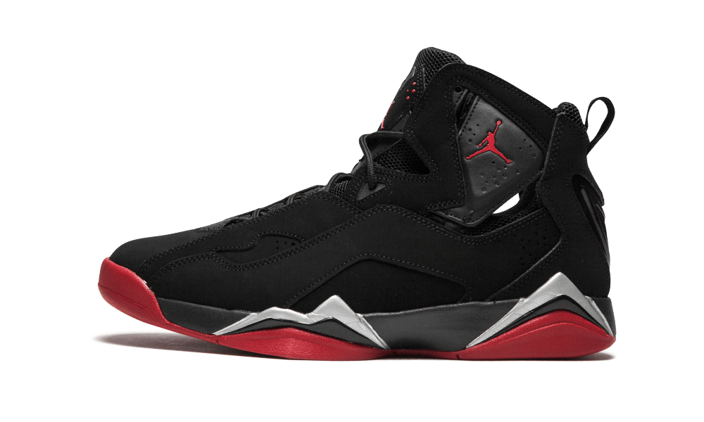 jordan true flight black and red mens