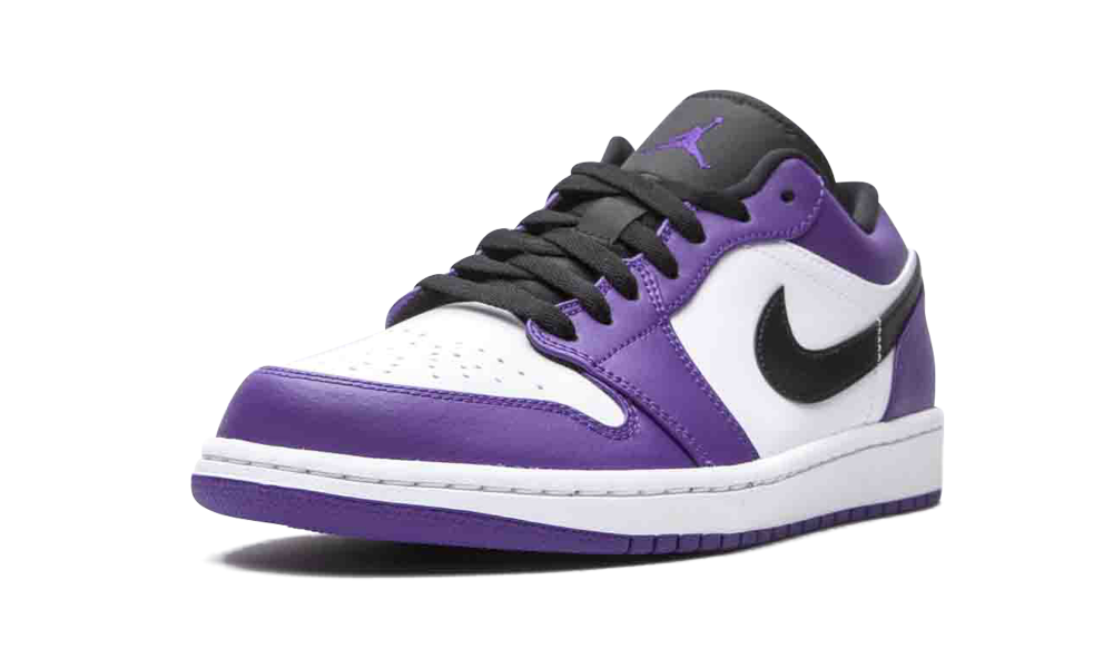 Air Jordan 1 Low Court Purple White - 553558-500 - Restocks