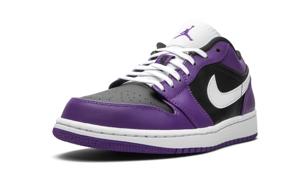 jordan 1 low court purple black