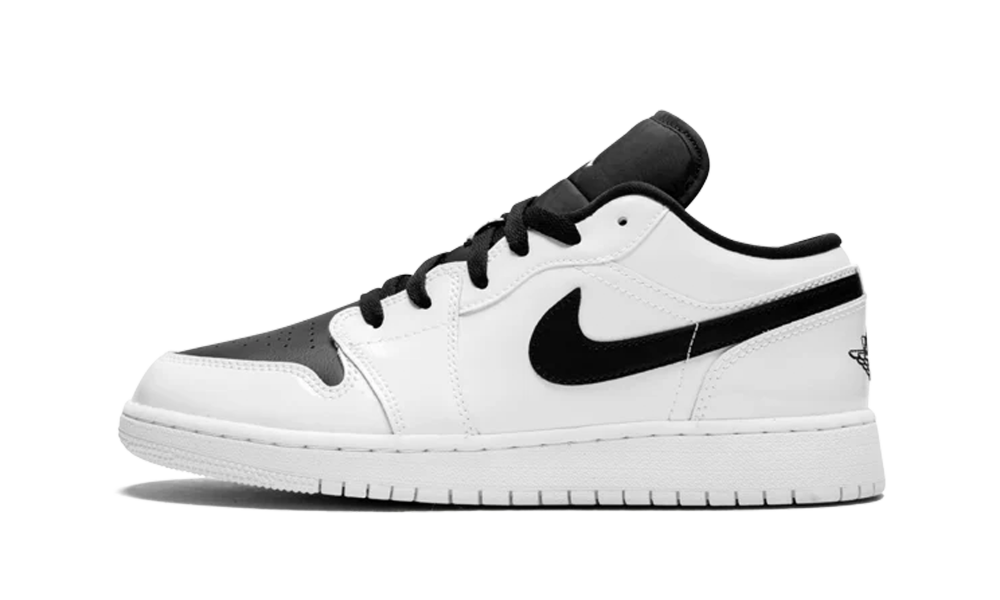 Air Jordan 1 Low White Black (GS) - 553560-103 - Restocks