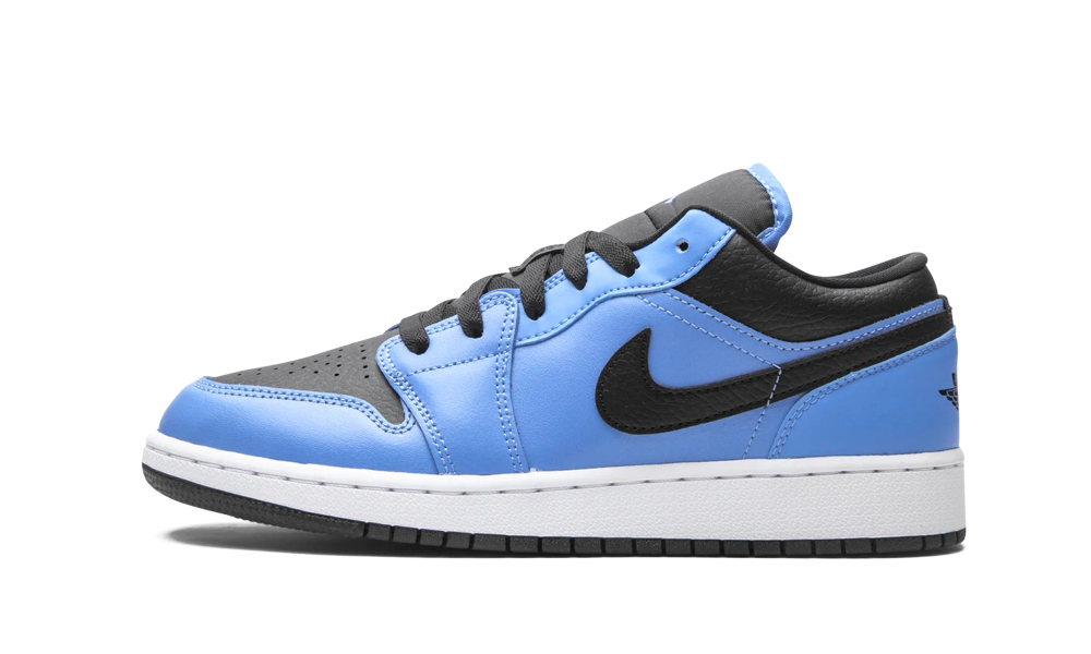 nike jordan 1 low university blue black