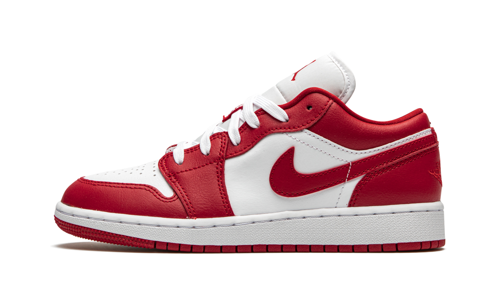 red and white jordan 1 low gs