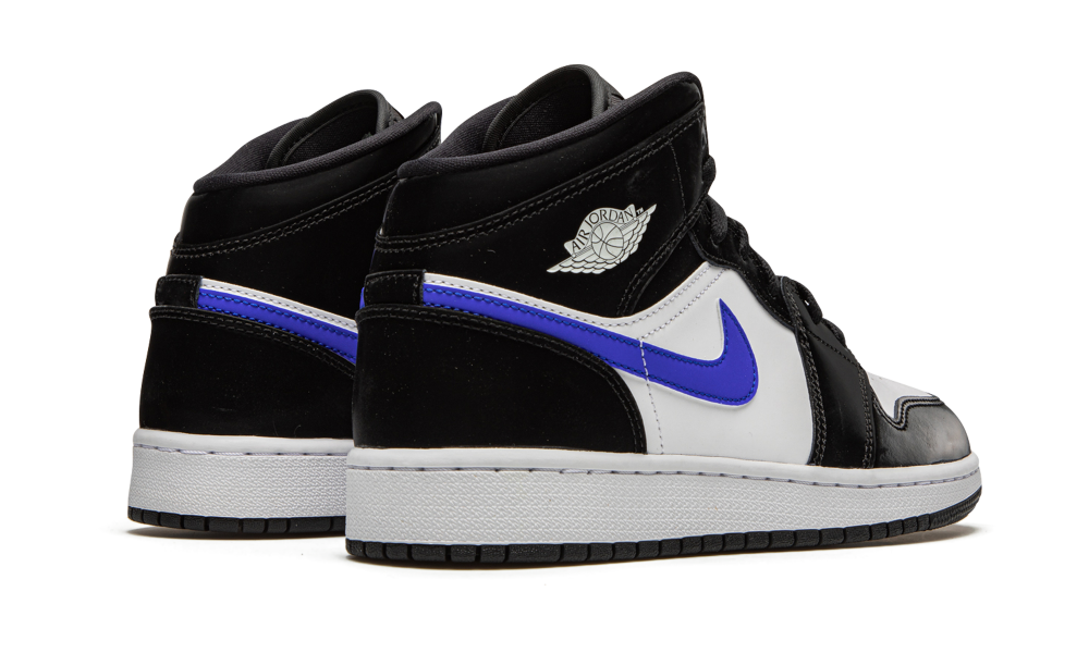 jordan 1 blue and white and black
