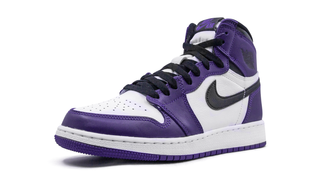 retro one court purple