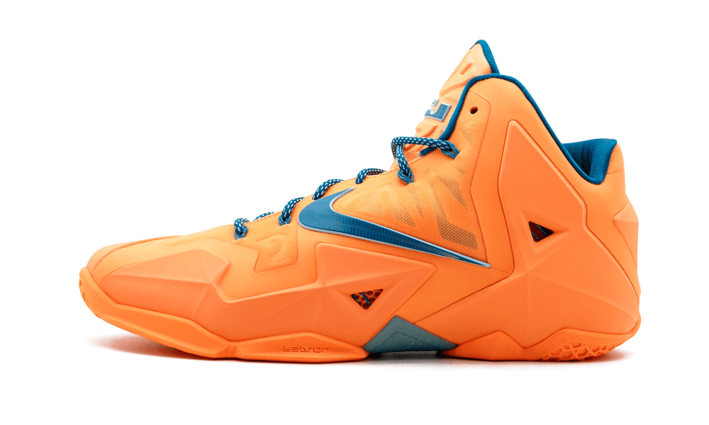 lebron green and orange