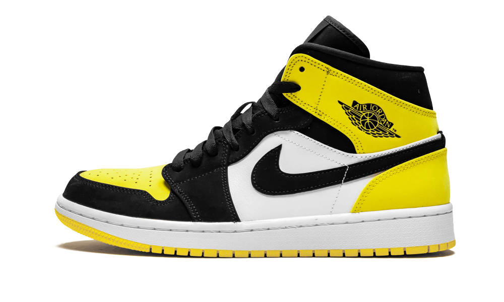 Air Jordan 1 Mid 'Yellow Toe' - 852542 