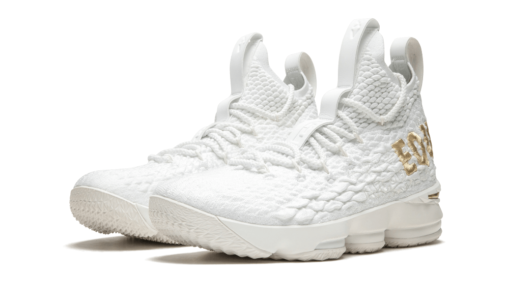 lebron 15 equality white and gold