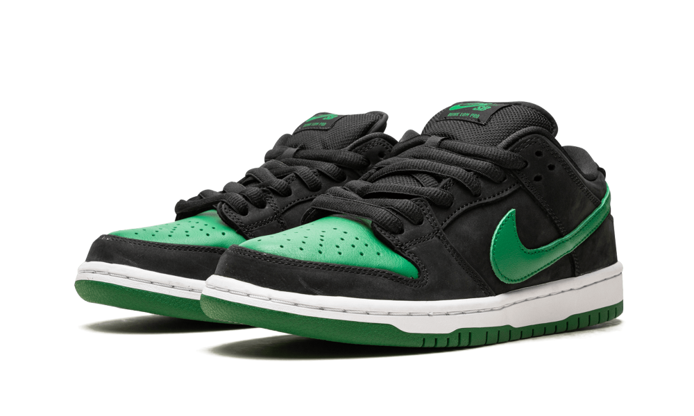 green and black dunks
