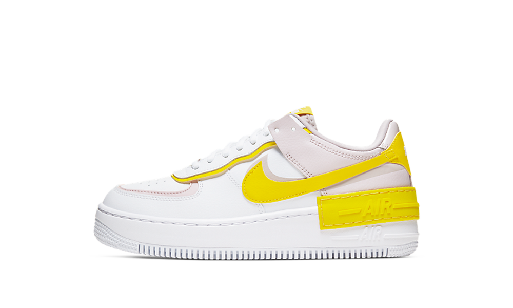 air force 1 shadow white speed yellow barely rose