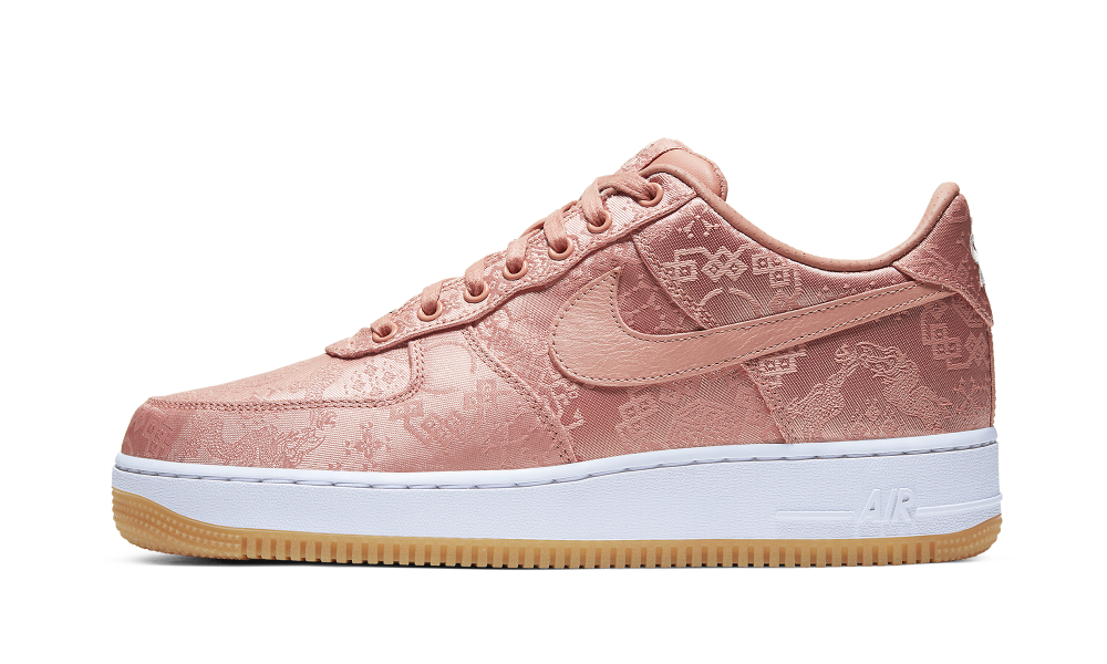 air force 1 clot rose gold