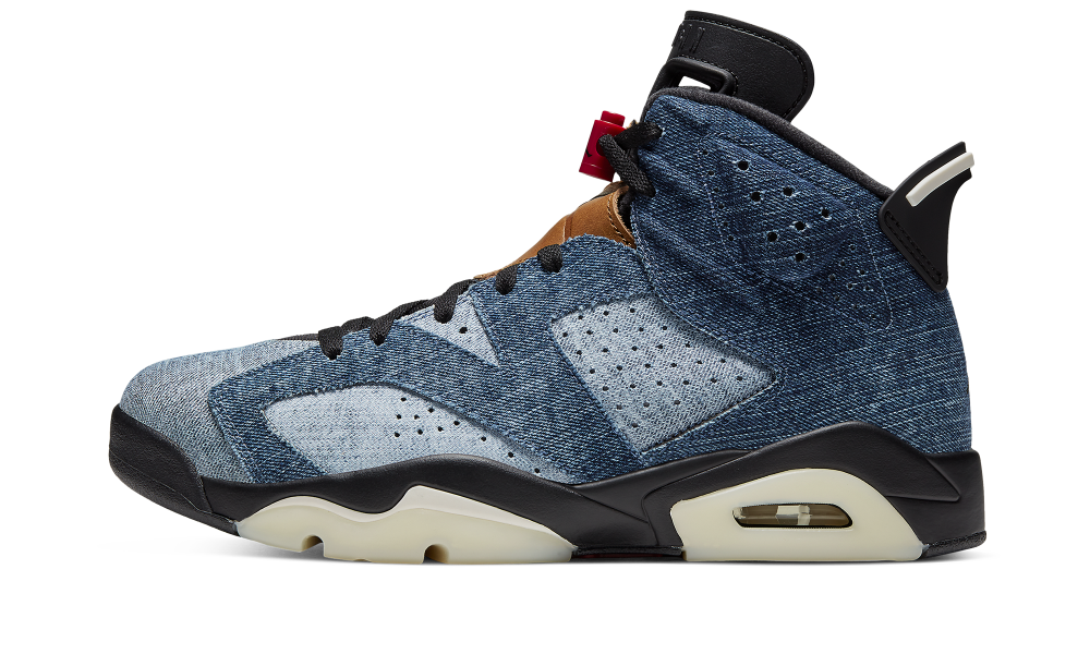 jordan 6 washed denim