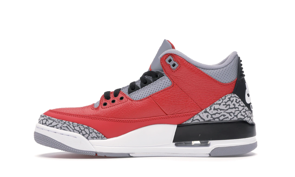 Jordan 3 Retro Fire Red Cement Nike Chi Cu2277 600 Restocks