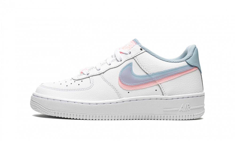 Nike Air Force 1 LV8 Double Swoosh Blue Pink (GS) CW1574100 Restocks