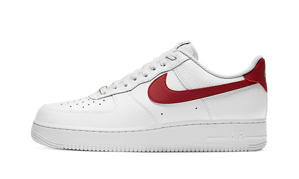 nike air force 1 team red