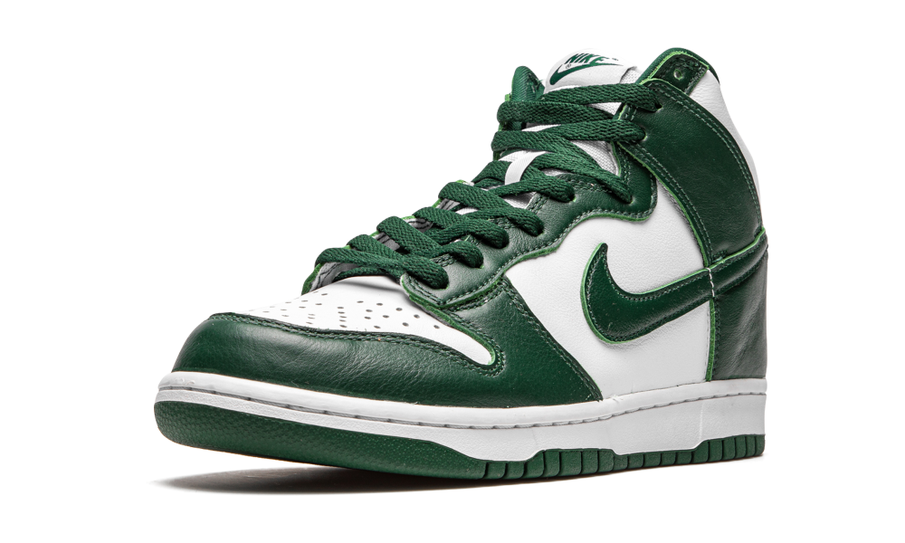 dunk high spartan green resell price