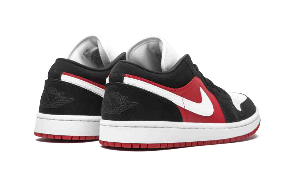 jordan low 1 red and white
