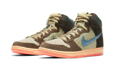 Nike Sb Dunk High Pro Orange Label Dark Smoke Grey Cv1727 001 Restocks