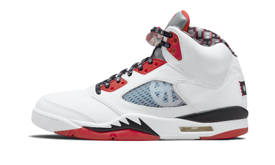 rode jordans dames