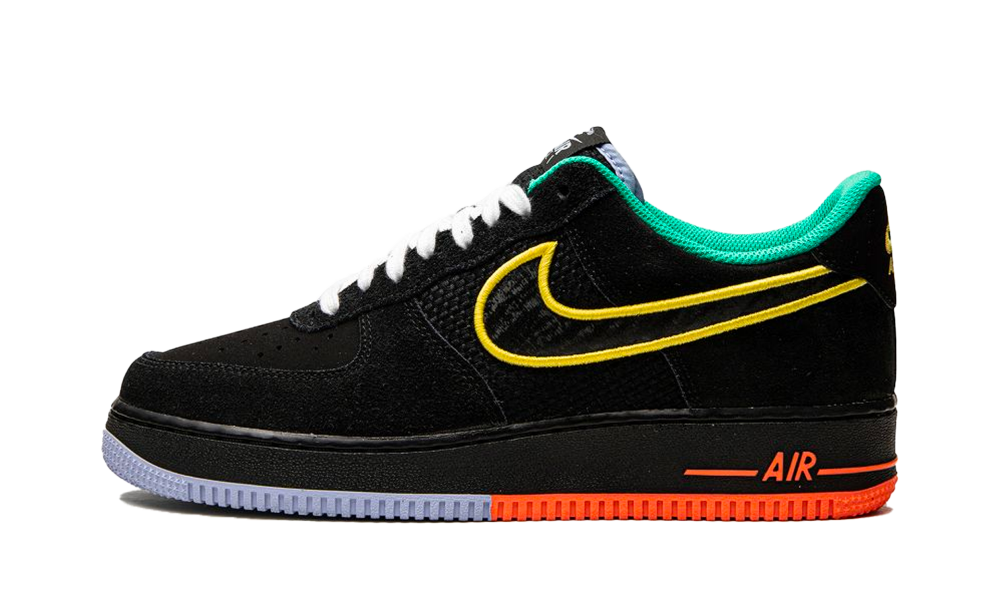 yellow and green air force 1