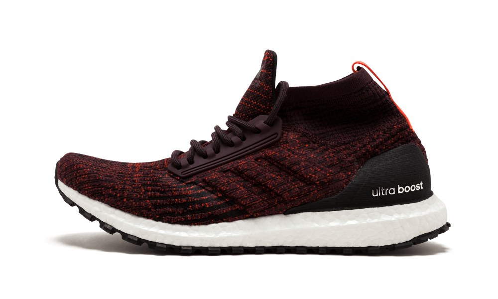 ultraboost all terrain black red grey