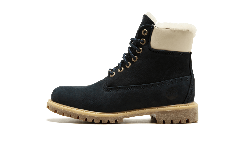 henley chill suede & shearling combat boots